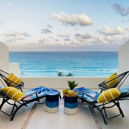 Ocean View Three Bedroom, Three Story Penthouse By The Beach Cancún Extérieur photo