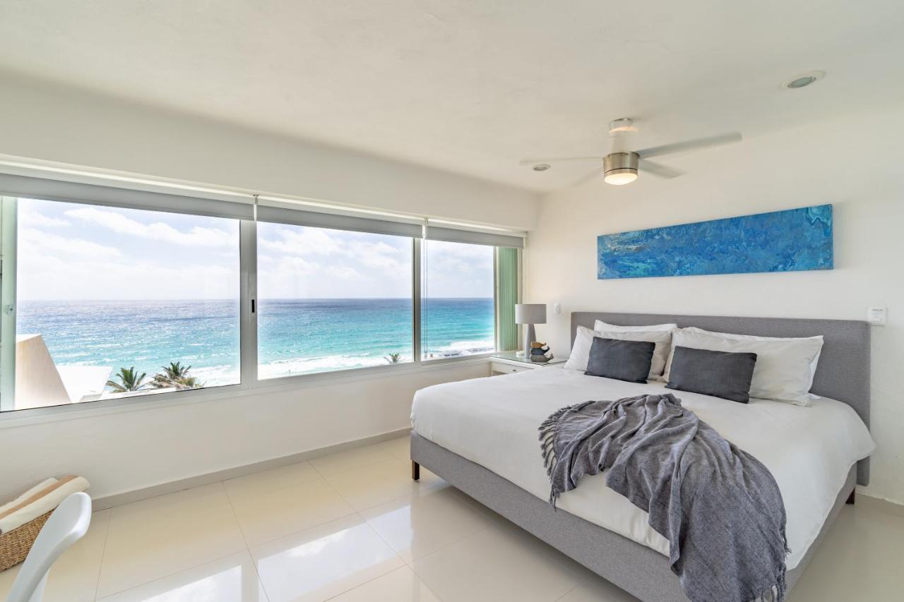 Ocean View Three Bedroom, Three Story Penthouse By The Beach Cancún Extérieur photo