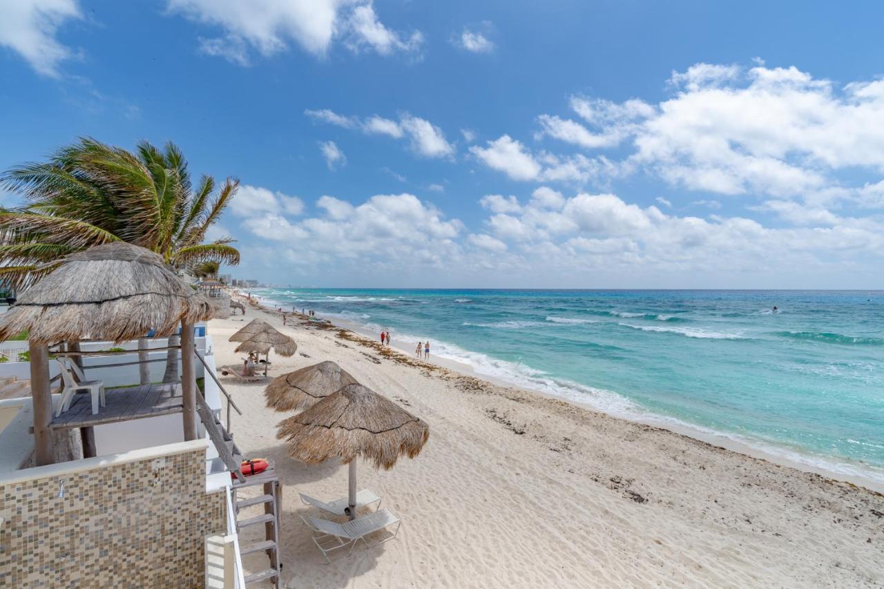 Ocean View Three Bedroom, Three Story Penthouse By The Beach Cancún Extérieur photo